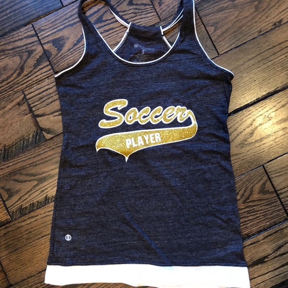 none Tops - Tank top soccer tank